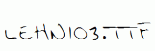 LEHN103.ttf