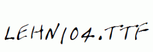 LEHN104.ttf