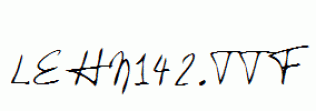 LEHN142.ttf