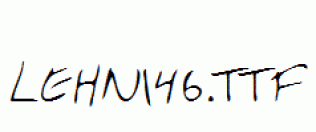 LEHN146.ttf