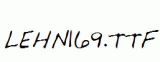 LEHN169.ttf