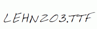 LEHN203.ttf