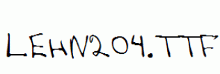 LEHN204.ttf
