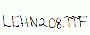 LEHN208.ttf