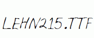 LEHN215.ttf