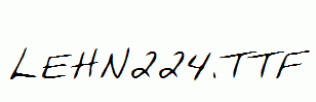 LEHN224.ttf