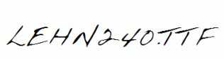 LEHN240.ttf
