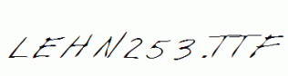LEHN253.ttf