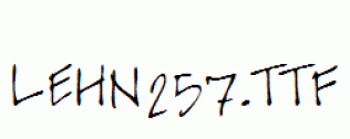 LEHN257.ttf