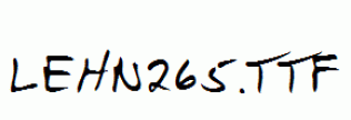 LEHN265.ttf