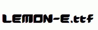 LEMON-E.ttf