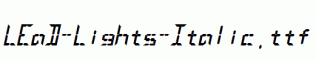 LEaD-Lights-Italic.ttf