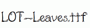 LOT-Leaves.ttf
