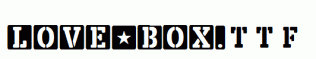 LOVE-BOX.ttf