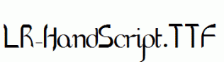 LR-HandScript.ttf