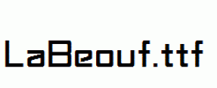 LaBeouf.ttf