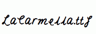 LaCarmella.ttf