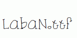 Laban.ttf
