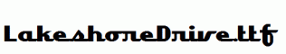 LakeshoreDrive.ttf