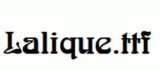Lalique.ttf