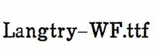 Langtry-WF.ttf