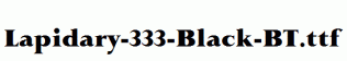 Lapidary-333-Black-BT.ttf