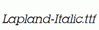 Lapland-Italic.ttf