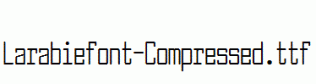 Larabiefont-Compressed.ttf