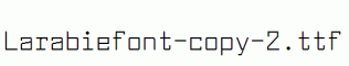 Larabiefont-copy-2.ttf