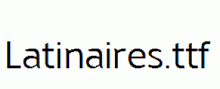 Latinaires.ttf