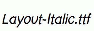Layout-Italic.ttf