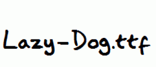 Lazy-Dog.ttf