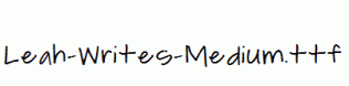 Leah-Writes-Medium.ttf