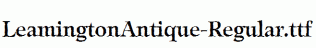 LeamingtonAntique-Regular.ttf