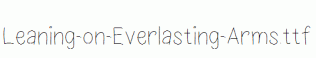 Leaning-on-Everlasting-Arms.ttf