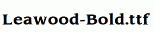 Leawood-Bold.ttf