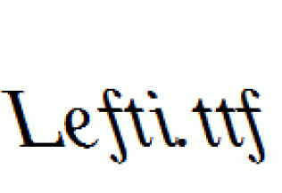Lefti.ttf