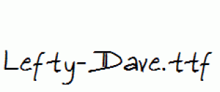Lefty-Dave.ttf