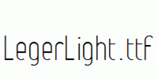 LegerLight.ttf
