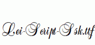 Lei-Script-Ssk.ttf