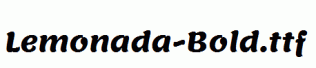Lemonada-Bold.ttf