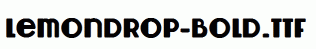 Lemondrop-Bold.ttf