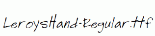LeroysHand-Regular.ttf