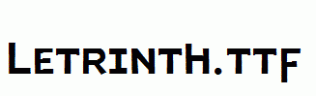 Letrinth.ttf