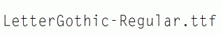 LetterGothic-Regular.ttf