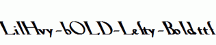 LilHvy-bOLD-Lefty-Bold.ttf