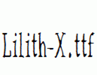 Lilith-X.ttf