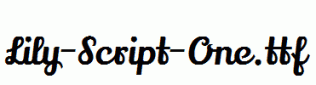 Lily-Script-One.ttf