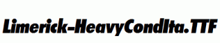 Limerick-HeavyCondIta.ttf