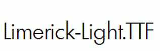 Limerick-Light.ttf